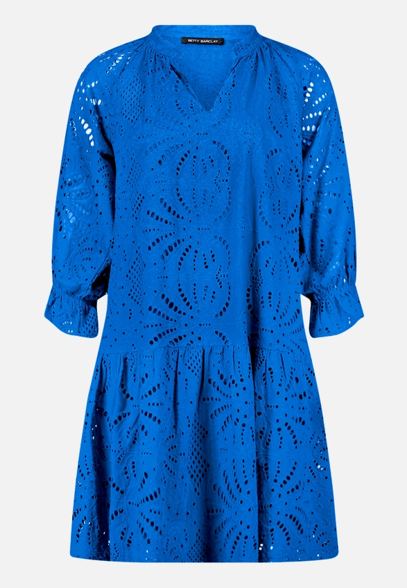 Stufenkleid mit 3/4 Arm / Vorderseite