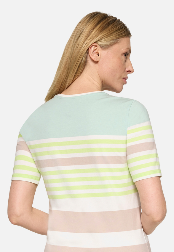 Basic Shirt mit Ringel / Detailbild