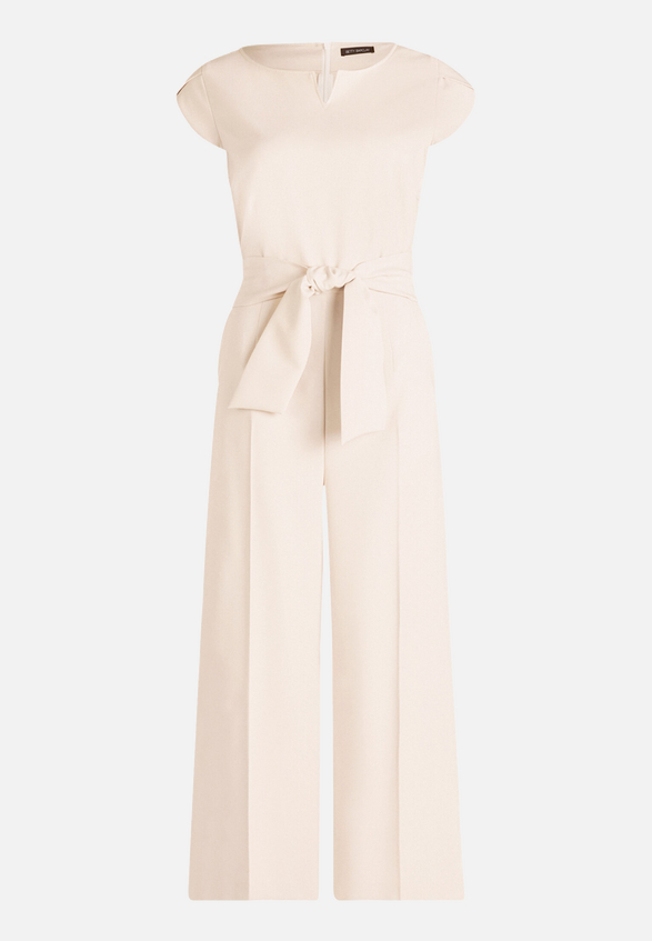 Eleganter Jumpsuit mit Bindegürtel / Vorderseite