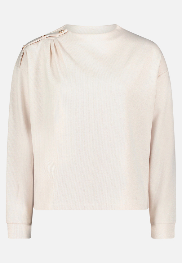 Sweatshirt mit Kragen / Vorderseite