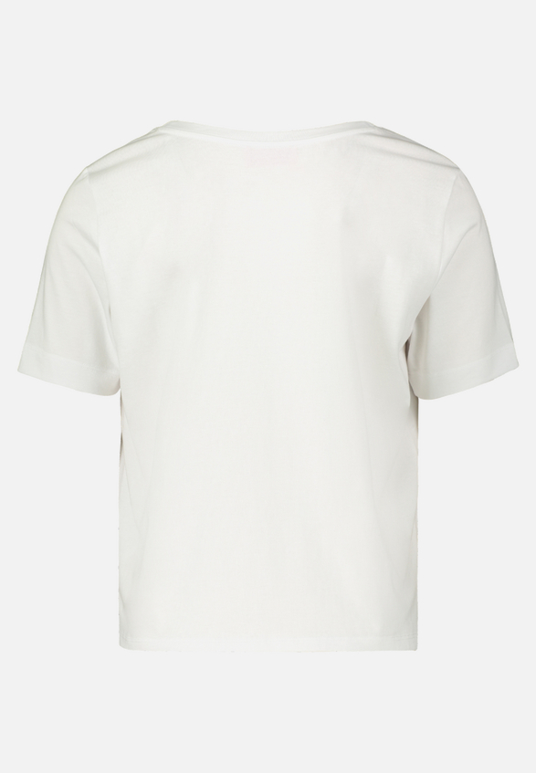 Basic Shirt mit Aufdruck / Rückseite