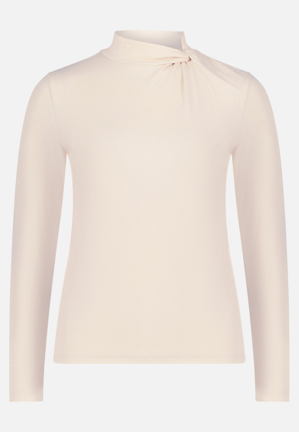 Langarm-Shirt mit Kragen / Vorderseite