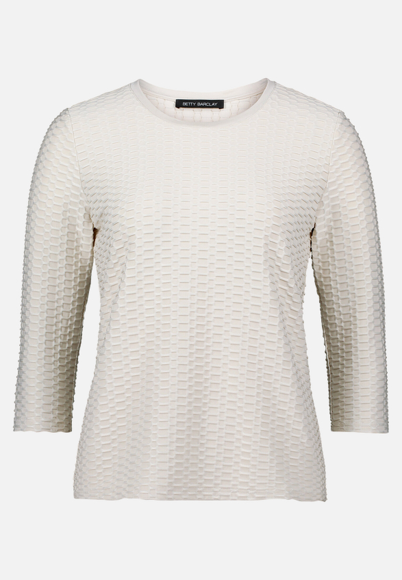 Basic Shirt mit Rundhalsausschnitt / Vorderseite