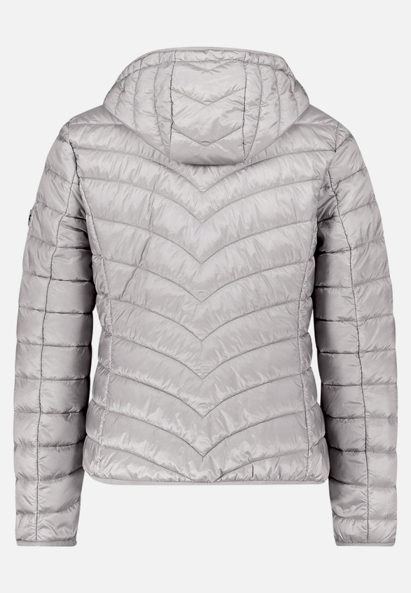 Outdoorjacke mit abnehmbarer Kapuze / Rückseite