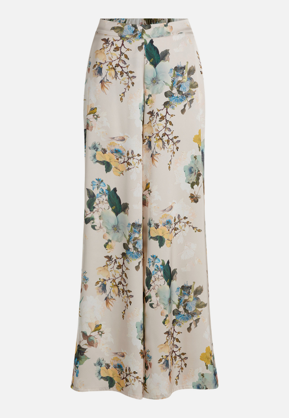 Marlene-Hose mit Blumenprint / Vorderseite