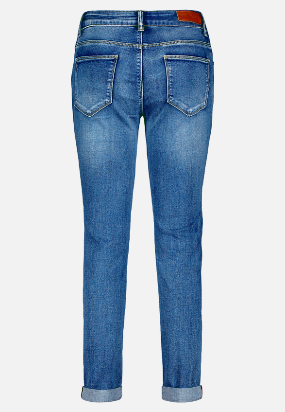 Slim Fit Jeans  mit Stretch-Anteil Style Sunny Short  / Rückseite