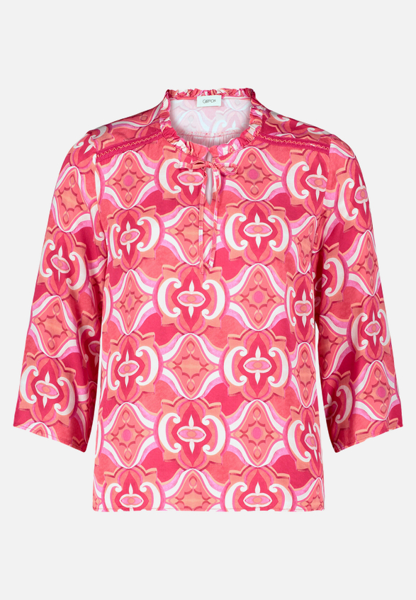 Casual-Bluse mit Rüschen / Vorderseite