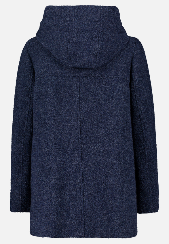 Wolljacke mit Kapuze / Rückseite