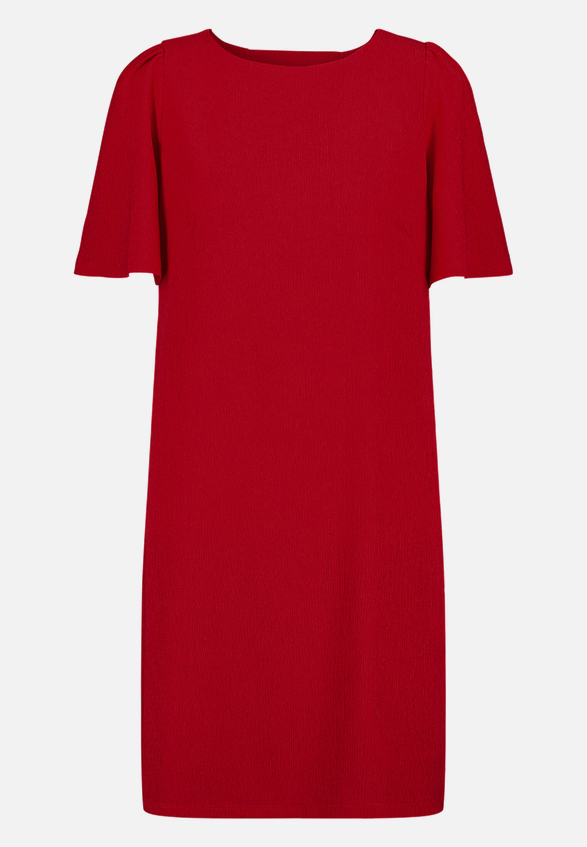 T-Shirt- Kleid  mit Rundhalsausschnitt  / Vorderseite