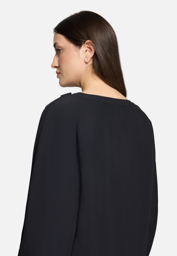 Casual-Bluse mit Schleifenknoten / Detailbild