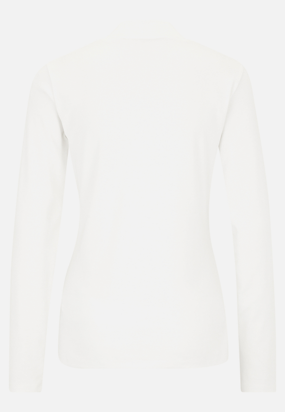 Basic Shirt mit Kragen / Rückseite