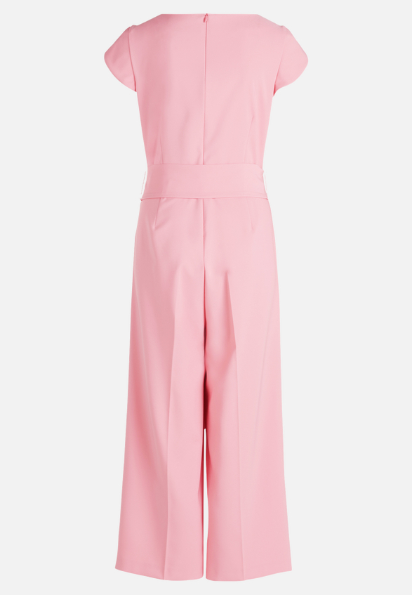 Eleganter Jumpsuit mit Bindegürtel / Rückseite