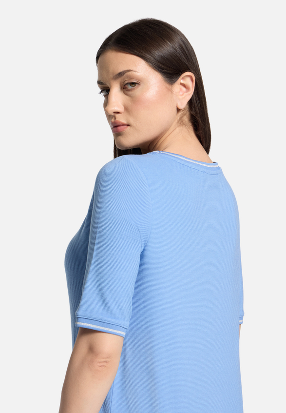 Casual-Shirt mit Tunnelzug / Detailbild