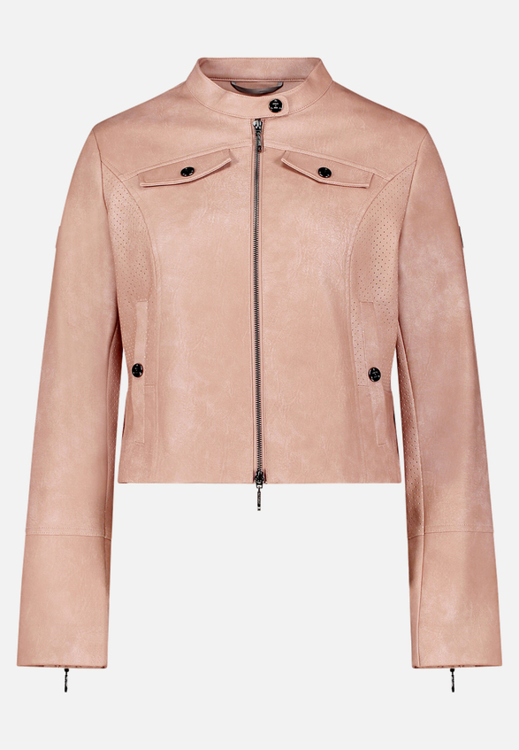 Casual-Jacke mit Stehkragen / Vorderseite