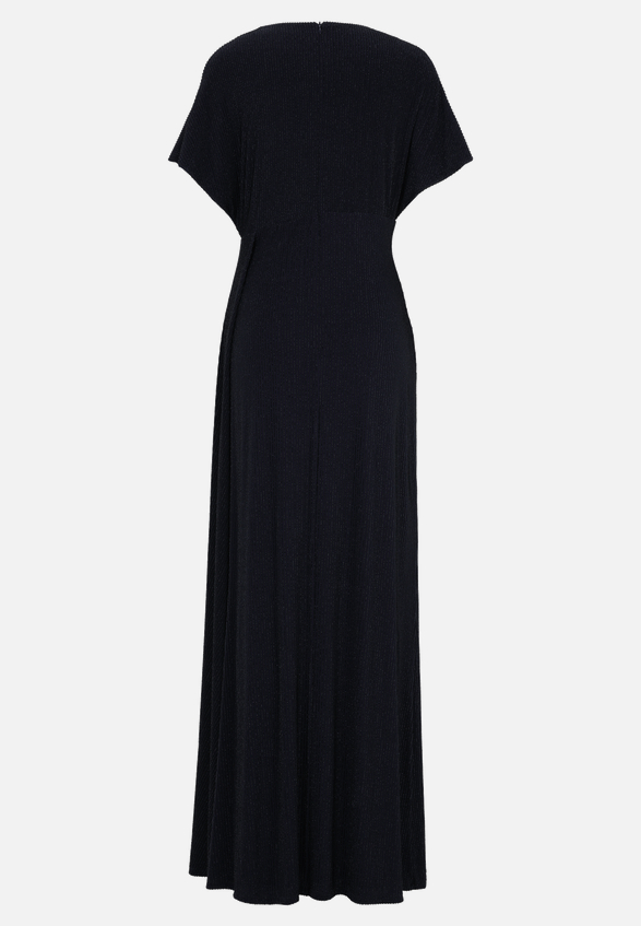 Abendkleid im Glitzer-Look / Rückseite