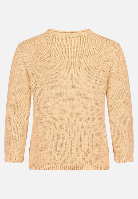 Strickpullover mit 3/4 Arm / Rückseite