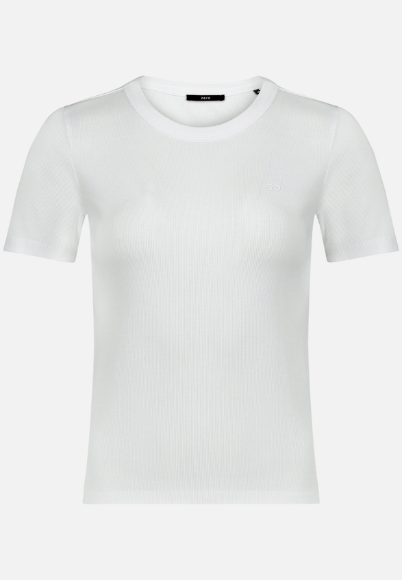Basic-T-Shirt mit Rundhalsausschnitt  / Vorderseite