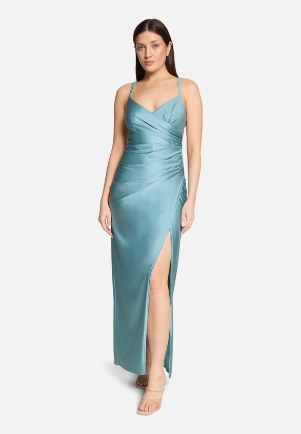 Abendkleid figurbetont / Modellfoto Vorderseite