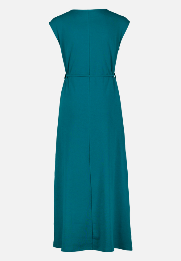 Jerseykleid  Maxi mit Bindegürtel / Rückseite