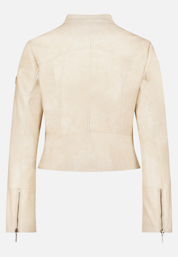 Casual-Jacke mit Stehkragen / Rückseite