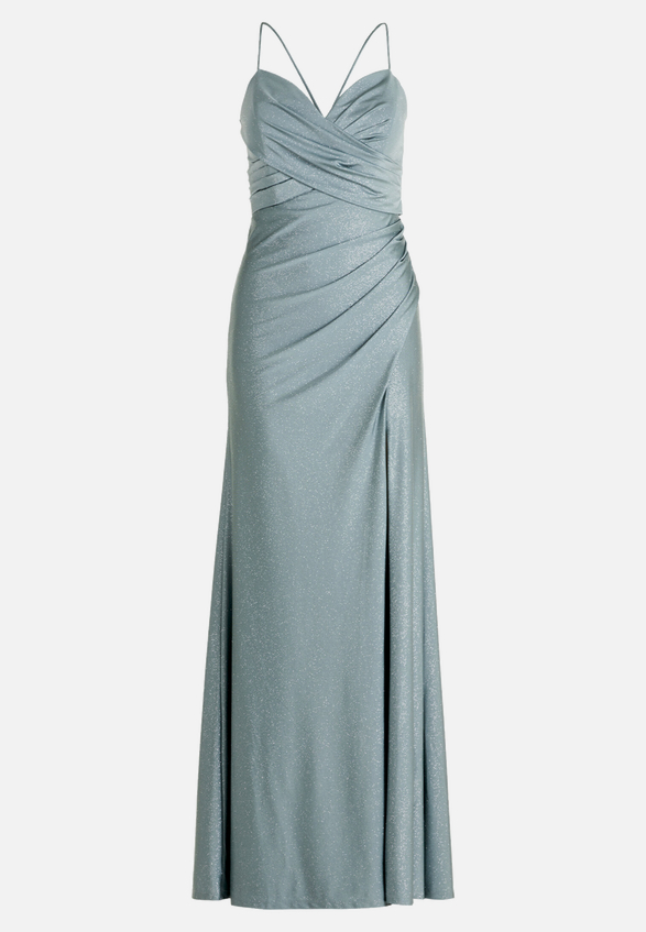 Abendkleid im Glitzer-Look / Vorderseite