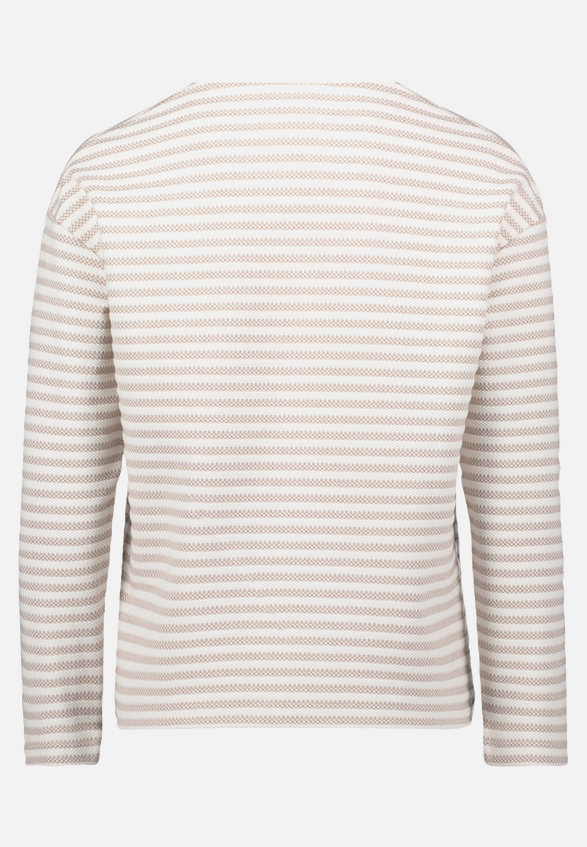 Sweatshirt mit U-Boot-Ausschnitt / Rückseite