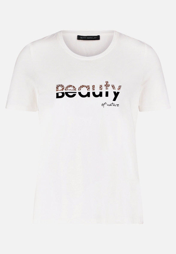 Basic Shirt mit Aufdruck / Vorderseite