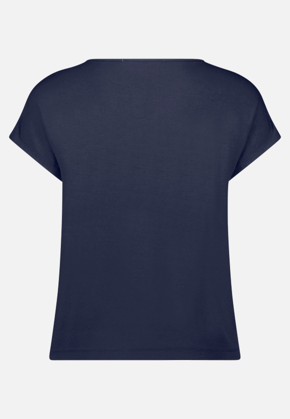 Casual-Shirt mit V-Ausschnitt / Rückseite