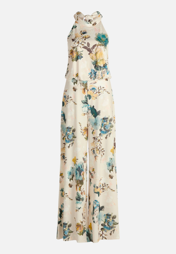 Jumpsuit mit Blumenprint / Vorderseite