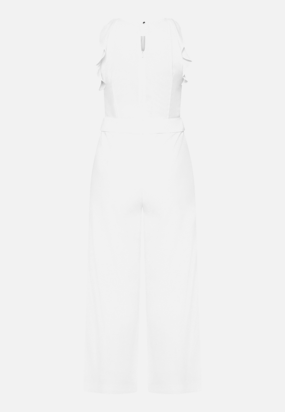 Jumpsuit mit Volant / Rückseite