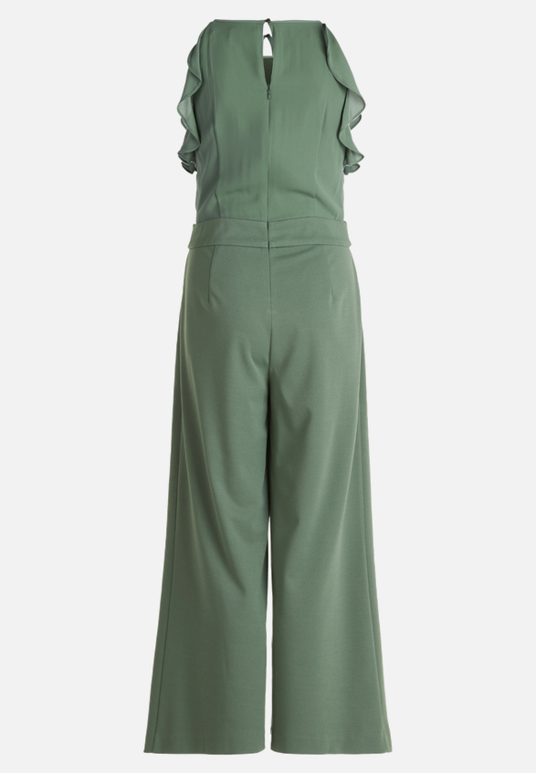 Jumpsuit mit Volant / Rückseite