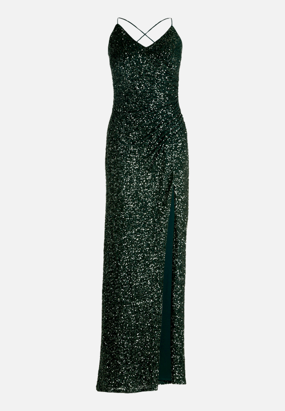 Abendkleid figurbetont / Vorderseite