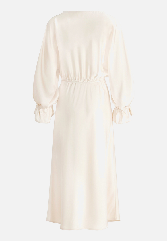 Cocktailkleid mit U-Boot-Ausschnitt / Rückseite