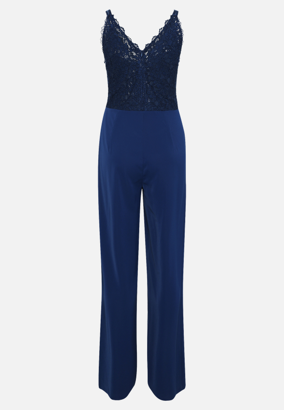 Jumpsuit mit Spitze / Rückseite