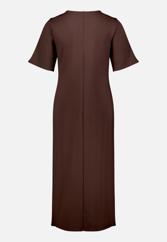 Midikleid mit Raffung / Rückseite