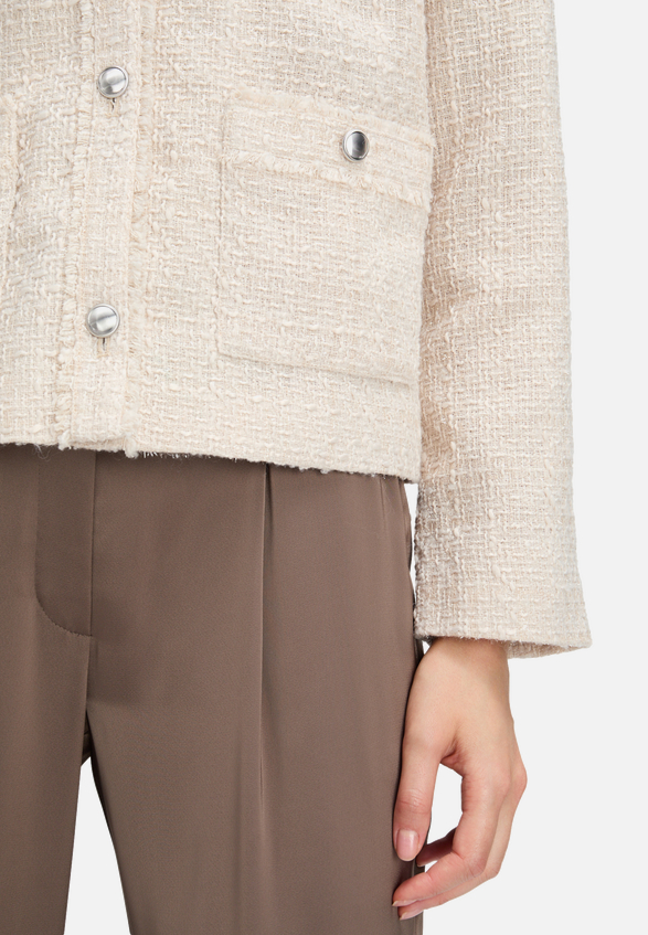 Blazer-Jacke mit Fransen / Detailbild