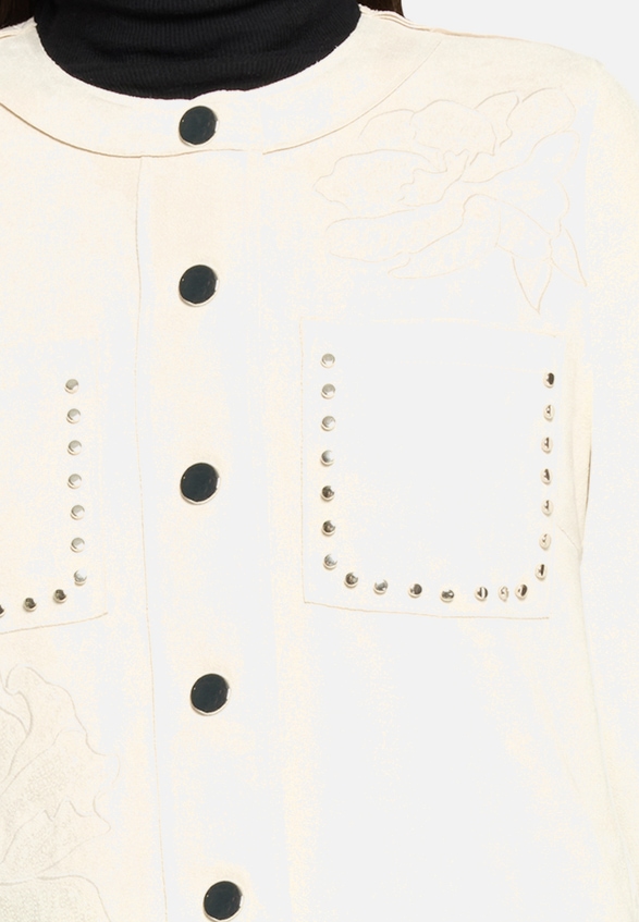 Blazer-Jacke mit Knöpfen / Detailbild