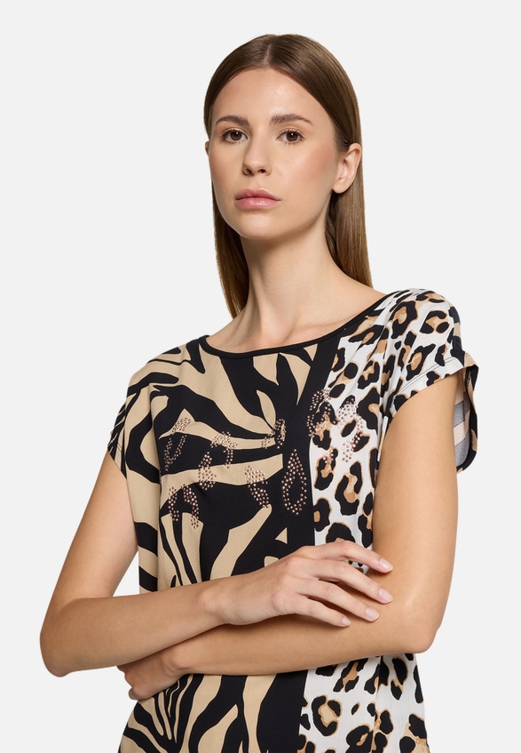 Casual-Shirt mit Aufdruck / Detailbild