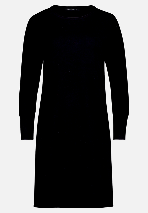 Strickkleid mit Rundhalsausschnitt / Vorderseite