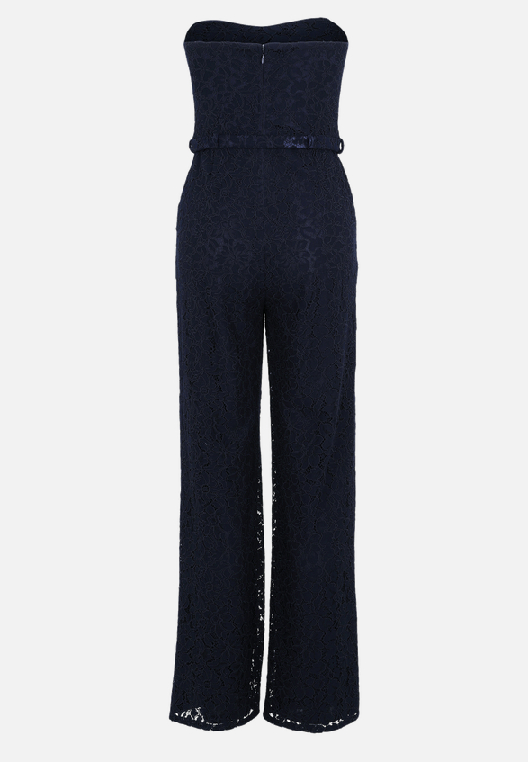 Jumpsuit mit Spitze / Rückseite