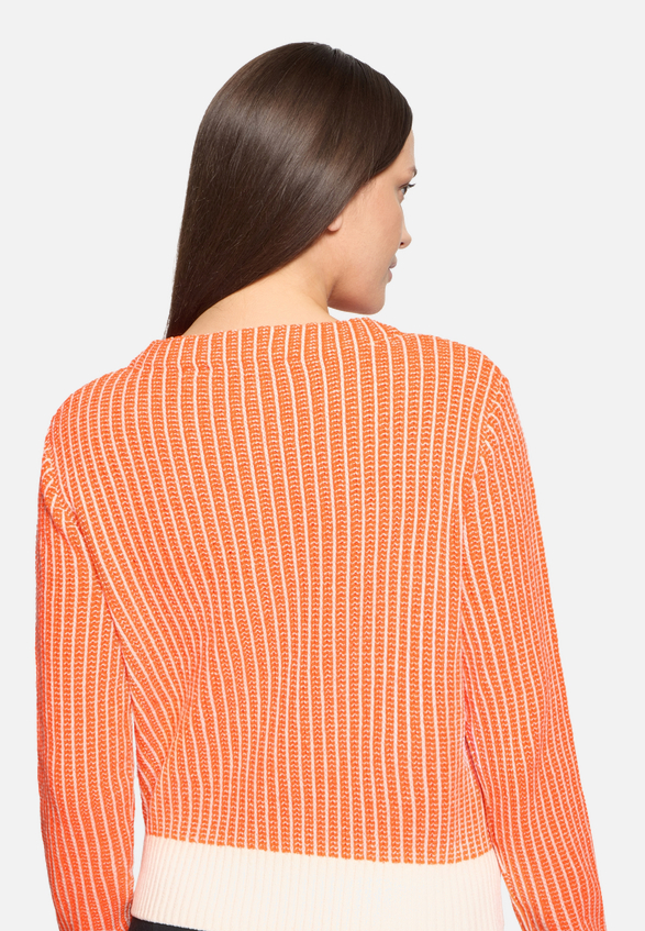 Strickpullover mit Strickdetails / Detailbild