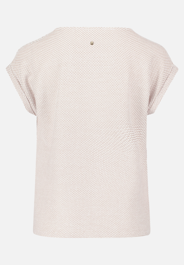 Casual-Shirt mit Wellenstruktur / Rückseite