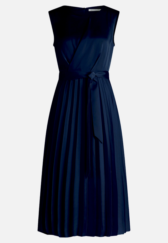 Chiffonkleid mit Plissee / Vorderseite