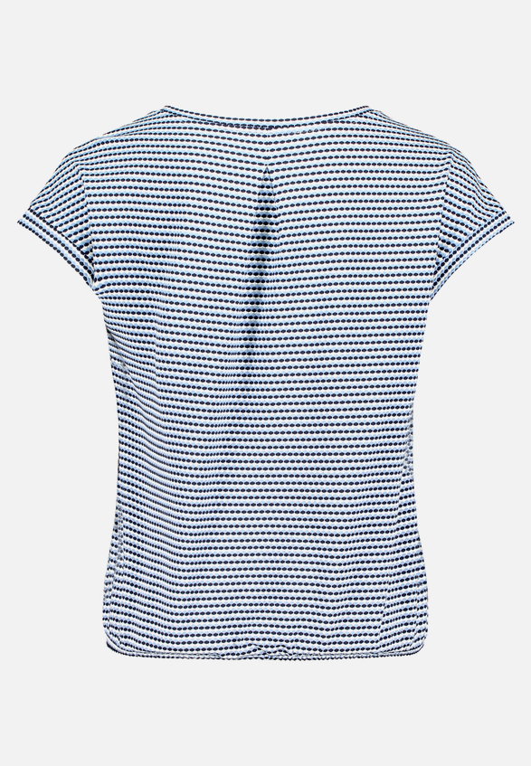 Casual-Shirt mit Gummizug / Rückseite