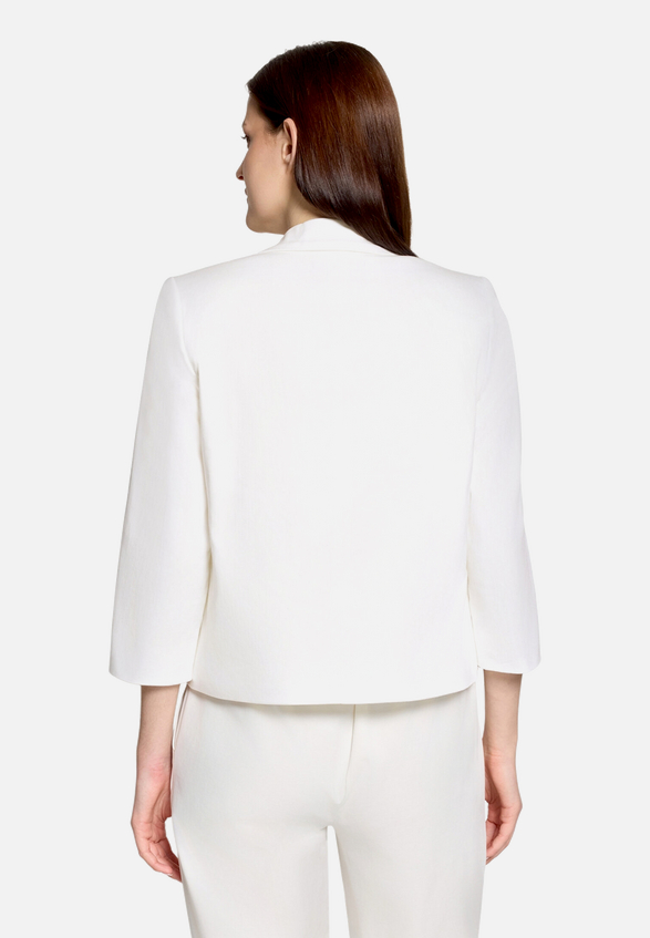 Blazer-Jacke mit 3/4 Arm / Modellfoto Rückseite