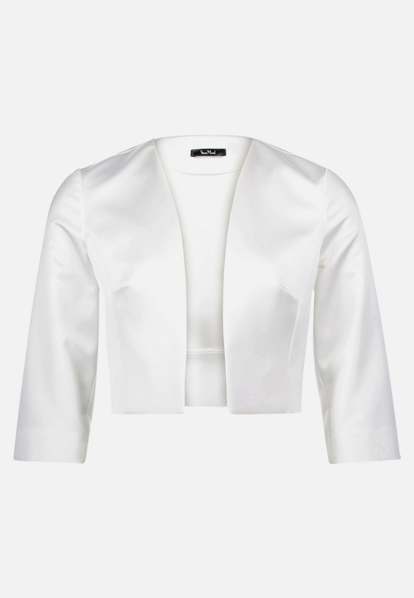 Bolero-Jacke mit Kellerfalten / Vorderseite