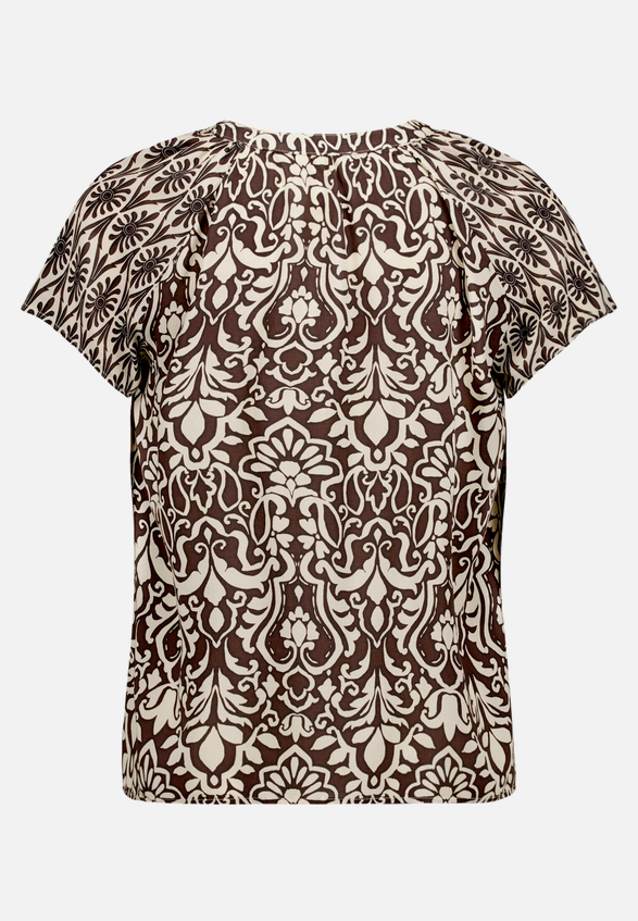 Blusenshirt mit Rüschen / Rückseite