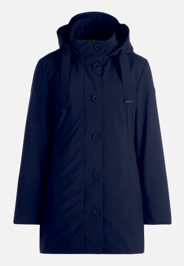 Funktionsjacke  mit abnehmbarer Kapuze / Vorderseite