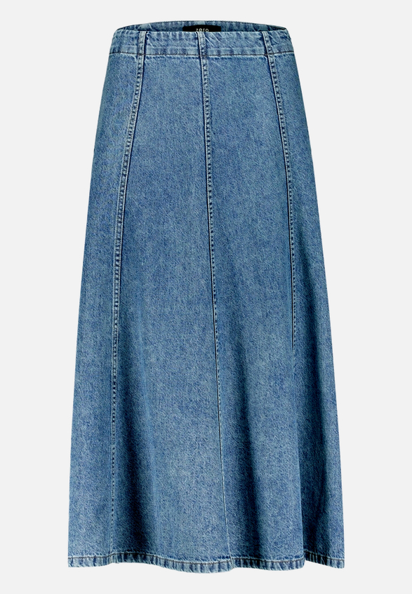 Jeansrock mit Reißverschluss / Vorderseite