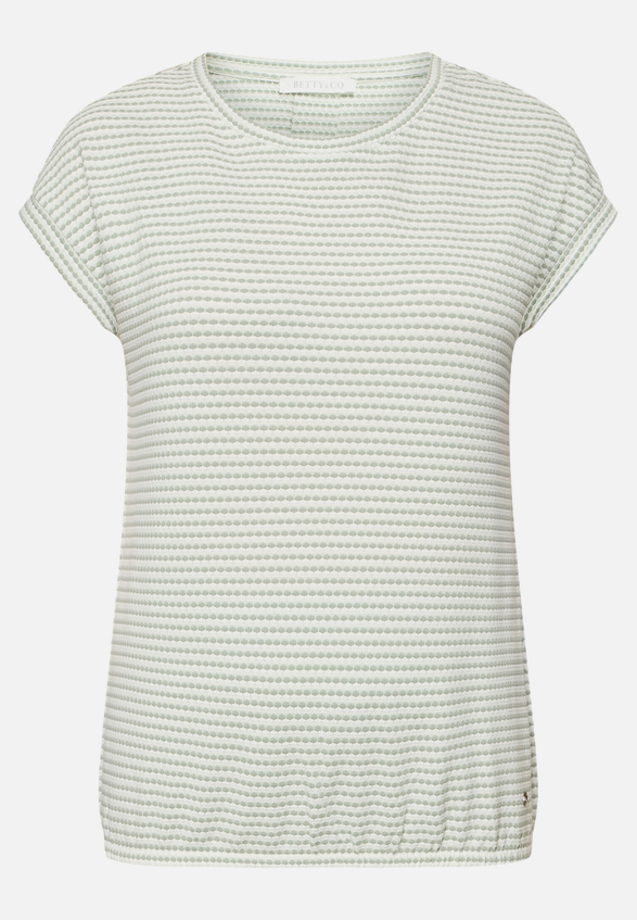 Casual-Shirt mit Gummizug / Vorderseite